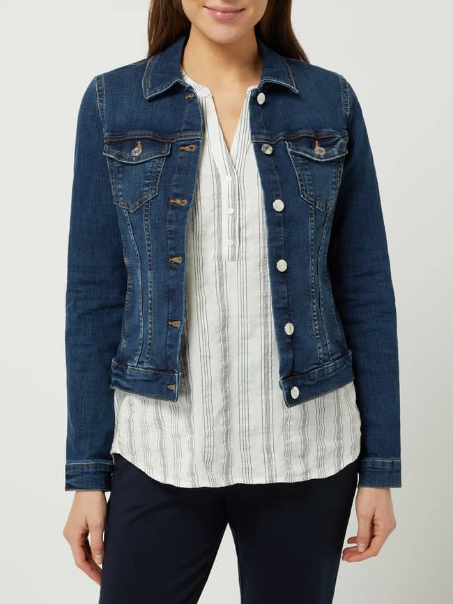 Tom Tailor Denim Jeansjacke Im Used-Look - Jeans 4 Tom Tailor Denim Jeansjacke Im Used-Look - Jeans – Bild 4