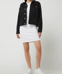 Calvin Klein Jeans Jeansjacke Mit Stretch-Anteil - Schwarz