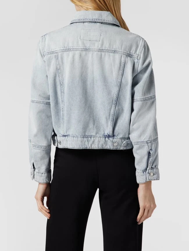 Drykorn Jeansjacke Mit Pattentaschen - Bleu 5 Drykorn Jeansjacke Mit Pattentaschen - Bleu – Bild 5