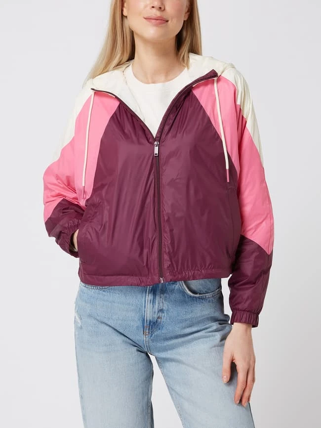 Edc By Esprit Blouson Mit Kapuze - Bordeaux Rot 4 Edc By Esprit Blouson Mit Kapuze - Bordeaux Rot – Bild 4