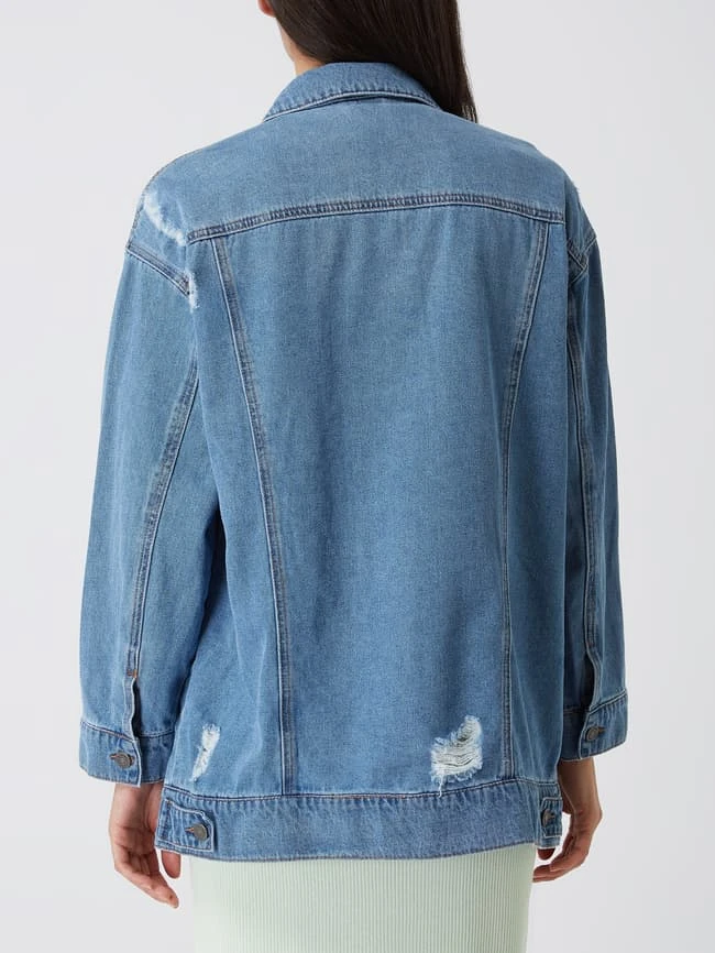 Noisy May Jeansjacke Im Destroyed-Look Modell 'Fiona' - Hellblau 5 Noisy May Jeansjacke Im Destroyed-Look Modell 'Fiona' - Hellblau – Bild 5