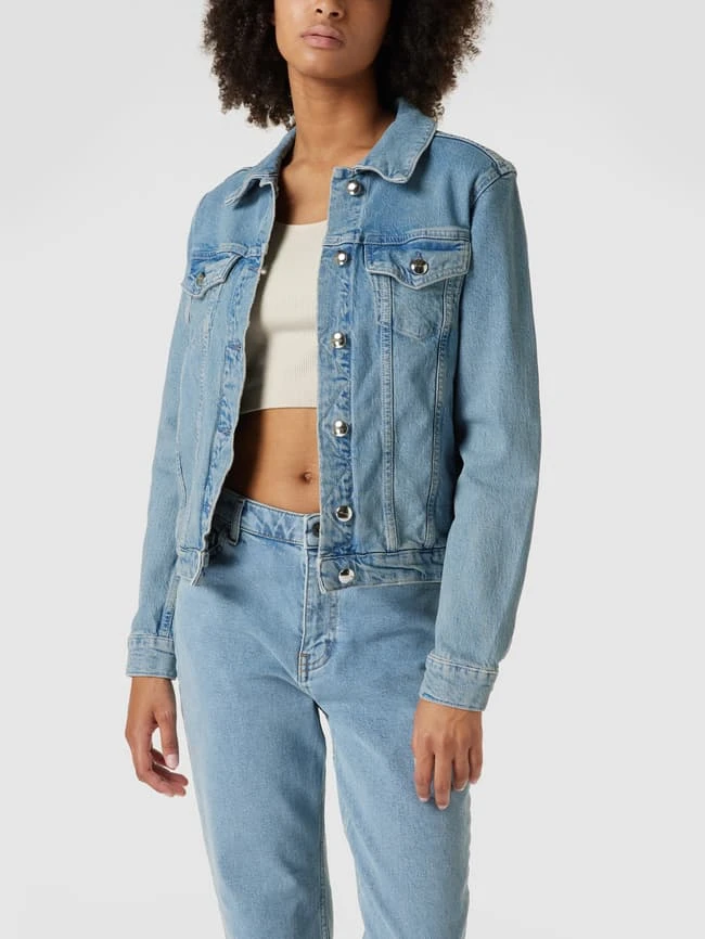 MOS MOSH Jeansjacke Mit Stretch-Anteil - Bleu 4 MOS MOSH Jeansjacke Mit Stretch-Anteil - Bleu – Bild 4