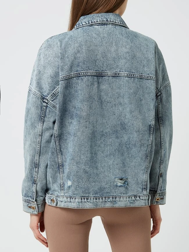 Only Jeansjacke Mit Used-Effekte - Jeans 5 Only Jeansjacke Mit Used-Effekte - Jeans – Bild 5