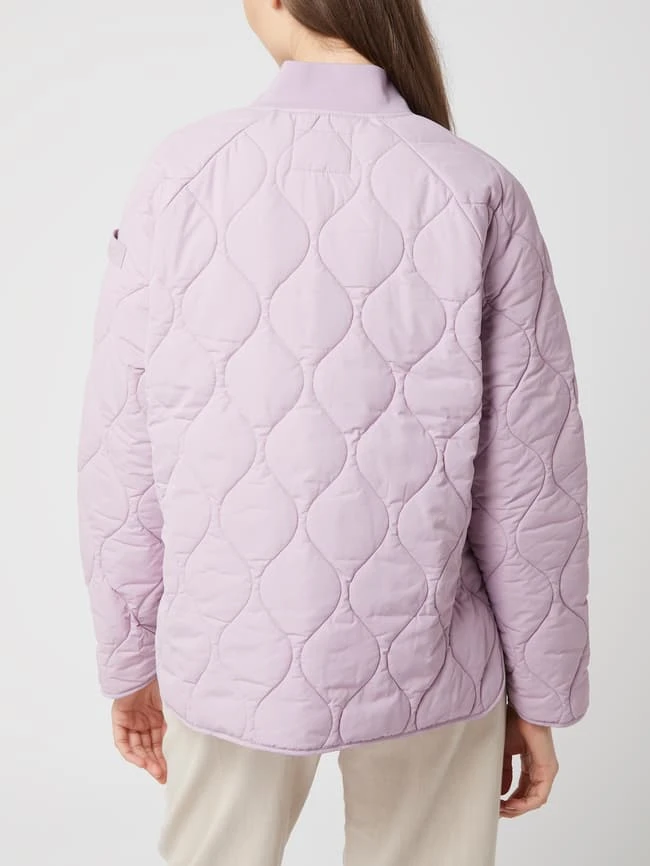 Tom Tailor Denim Bomber Mit Steppnähten - Wattiert - Purple 5 Tom Tailor Denim Bomber Mit Steppnähten - Wattiert - Purple – Bild 5