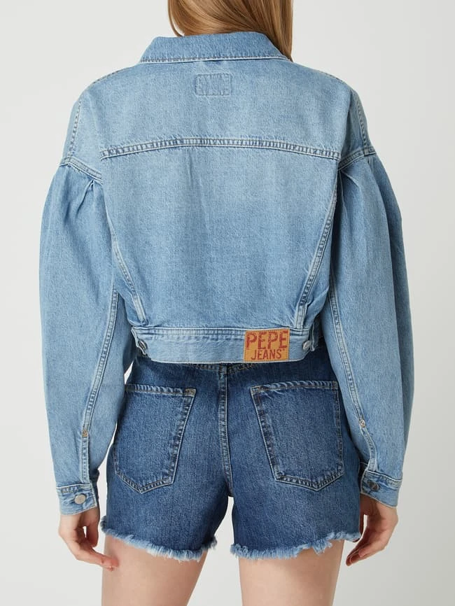 Pepe Jeans Cropped Jeansjacke Aus Baumwolle - Jeans 5 Pepe Jeans Cropped Jeansjacke Aus Baumwolle - Jeans – Bild 5