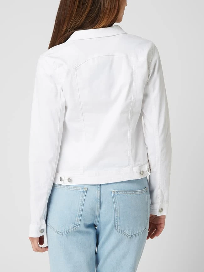 Soyaconcept Jeansjacke Mit Stretch-Anteil - Weiß 5 Soyaconcept Jeansjacke Mit Stretch-Anteil - Weiß – Bild 5