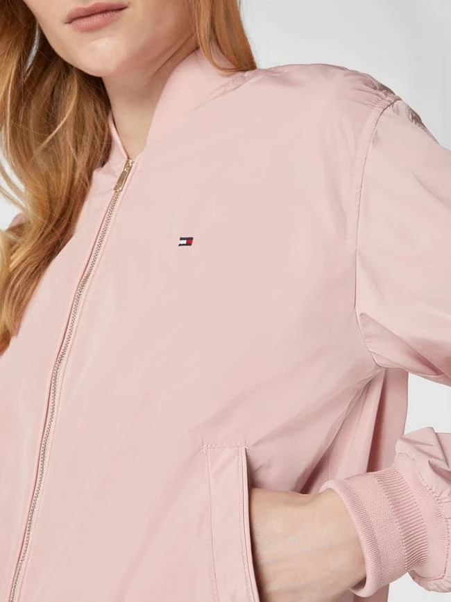 Tommy Hilfiger Jacke Mit Stehkragen - Hellrosa 3 Tommy Hilfiger Jacke Mit Stehkragen - Hellrosa – Bild 3
