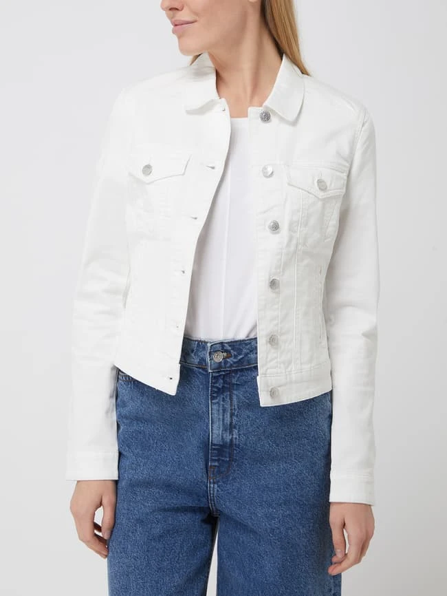 Q/S Designed By Jeansjacke Mit Stretch-Anteil - Ecru 4 Q/S Designed By Jeansjacke Mit Stretch-Anteil - Ecru – Bild 4