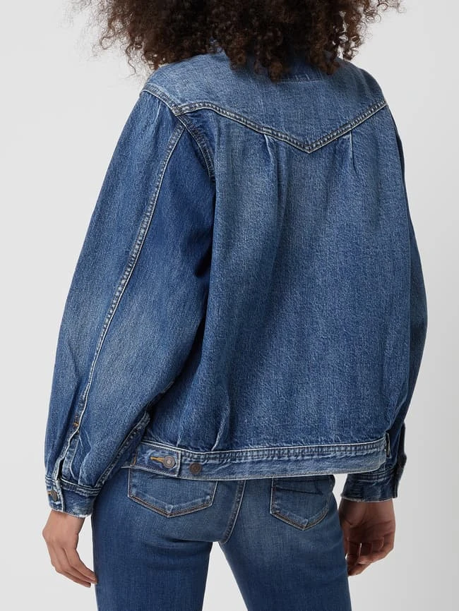 American Eagle Oversized Jeansjacke Aus Baumwolle - Blau 5 American Eagle Oversized Jeansjacke Aus Baumwolle - Blau – Bild 5