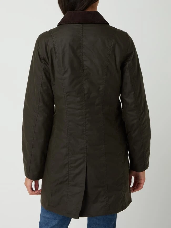 Barbour Jacke Aus Gewachster Baumwolle Modell 'Belsay' - Olivgrün 5 Barbour Jacke Aus Gewachster Baumwolle Modell 'Belsay' - Olivgrün – Bild 5