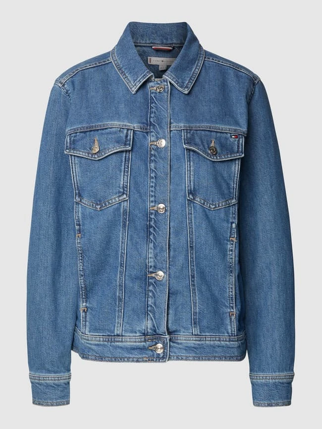 Tommy Hilfiger Jeansjacke Mit Umlegekragen - Jeans 2 Tommy Hilfiger Jeansjacke Mit Umlegekragen - Jeans – Bild 2