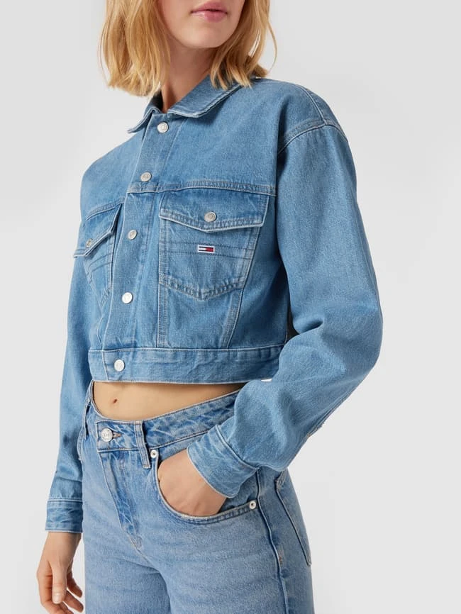 Tommy Jeans Cropped Jeansjacke Mit Label-Details - Jeans 3 Tommy Jeans Cropped Jeansjacke Mit Label-Details - Jeans – Bild 3