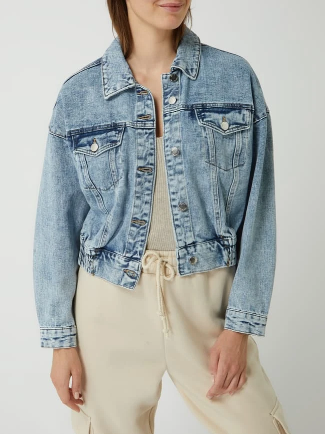 Only Jeansjacke Im Washed-Out-Look Modell 'Frida' - Hellblau 4 Only Jeansjacke Im Washed-Out-Look Modell 'Frida' - Hellblau – Bild 4