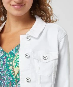 ROBE LÉGÈRE Cropped Jeansjacke Mit Stretch-Anteil - Weiß -Gipsy Shop a984kki19daj0ha99sp4sdqealb34kaa6t54kgik94skoca6ad6l6j27ah7kml1m6534ol9pa4r4sgq464o3cd1oc5hj8e1l60r68e1kcopj8o9h60qj6cr2ckpm6c326tgm6o8