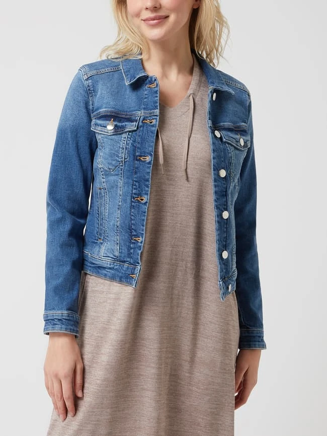 Q/S Designed By Jeansjacke Mit Stretch-Anteil - Hellblau 4 Q/S Designed By Jeansjacke Mit Stretch-Anteil - Hellblau – Bild 4