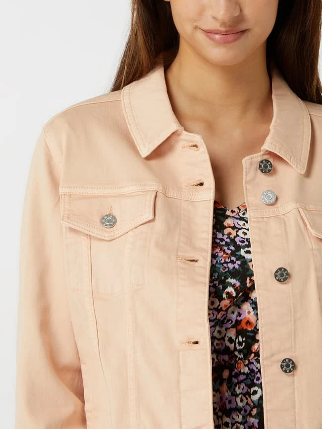 S.Oliver RED LABEL Jeansjacke Mit Viskose-Anteil - Rosé 3 S.Oliver RED LABEL Jeansjacke Mit Viskose-Anteil - Rosé – Bild 3