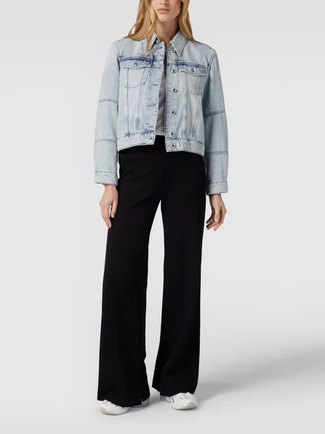 Drykorn Jeansjacke Mit Pattentaschen - Bleu 1 Drykorn Jeansjacke Mit Pattentaschen - Bleu