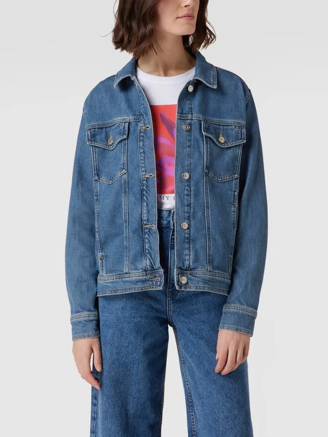 Tommy Hilfiger Jeansjacke Mit Umlegekragen - Jeans 4 Tommy Hilfiger Jeansjacke Mit Umlegekragen - Jeans – Bild 4