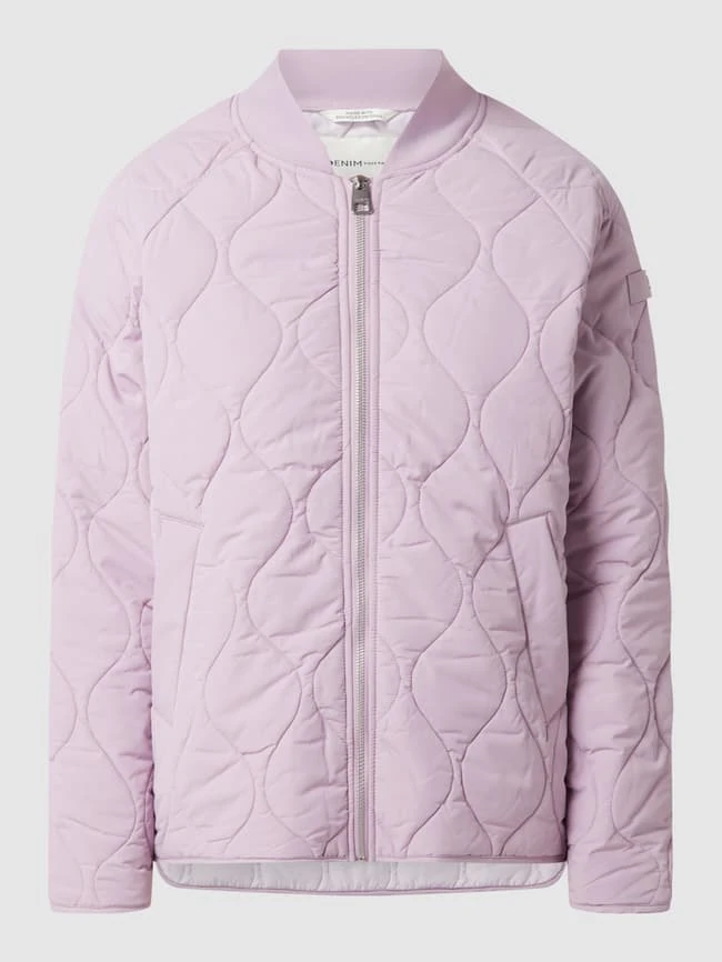 Tom Tailor Denim Bomber Mit Steppnähten - Wattiert - Purple 2 Tom Tailor Denim Bomber Mit Steppnähten - Wattiert - Purple – Bild 2