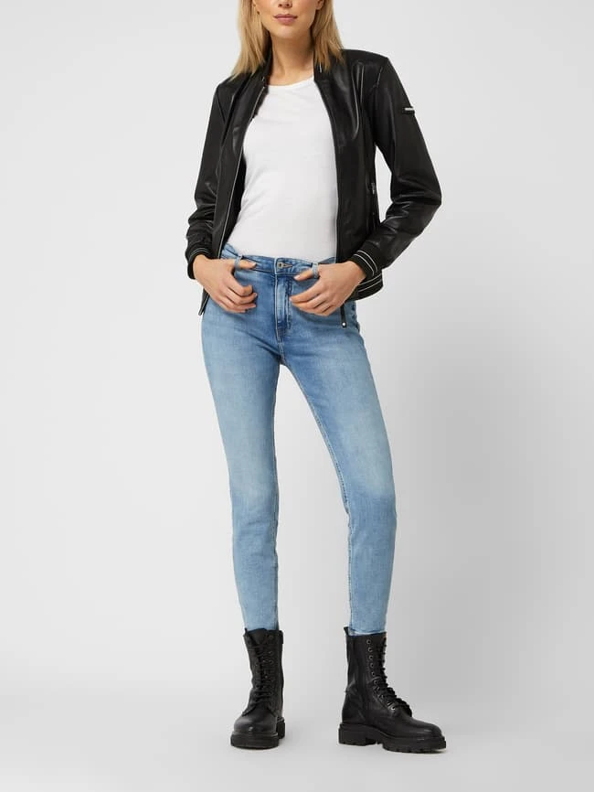 Cabrini Blouson Aus Leder - Schwarz 1 Cabrini Blouson Aus Leder - Schwarz