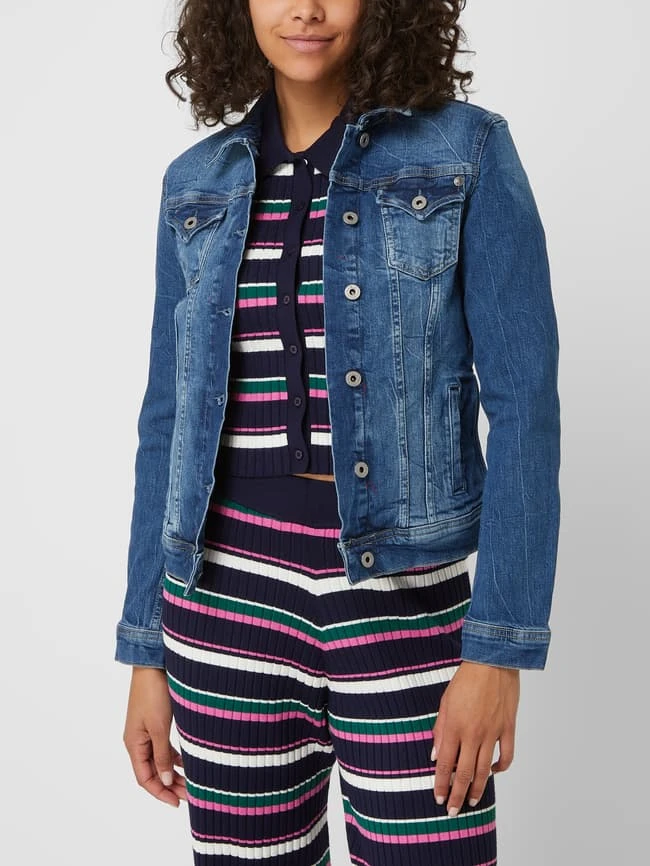 Pepe Jeans Jeansjacke Mit Stretch-Anteil - Jeans 4 Pepe Jeans Jeansjacke Mit Stretch-Anteil - Jeans – Bild 4