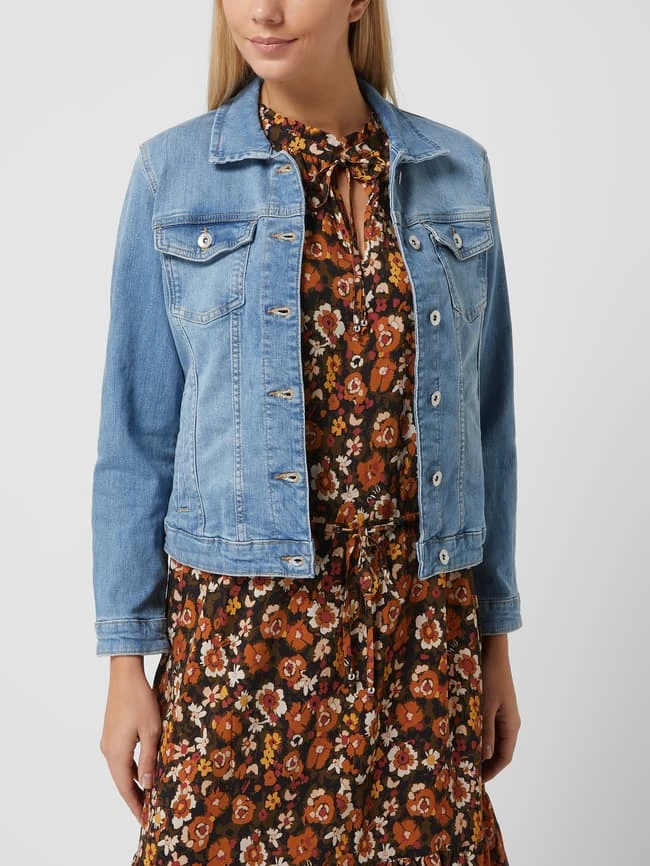 Tom Tailor Jeansjacke Im Used-Look - Jeans 4 Tom Tailor Jeansjacke Im Used-Look - Jeans – Bild 4