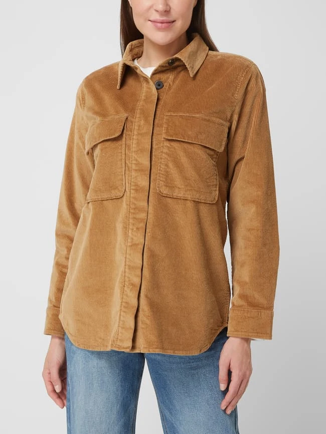 Tom Tailor Hemdjacke Aus Cord - Camel 4 Tom Tailor Hemdjacke Aus Cord - Camel – Bild 4