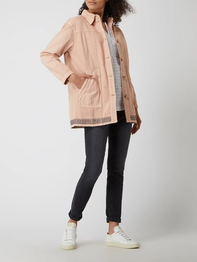 Cream Jeansjacke Mit Stickerei Modell 'Ofelia' - Hellrosa 1 Cream Jeansjacke Mit Stickerei Modell 'Ofelia' - Hellrosa