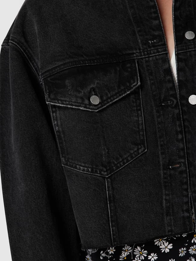 REVIEW Jeansjacke Im Used-Look - Mittelgrau 3 REVIEW Jeansjacke Im Used-Look - Mittelgrau – Bild 3