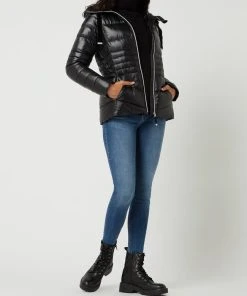 Dolomite Light-Daunenjacke Mit Kapuze - Wasserabweisend - Schwarz