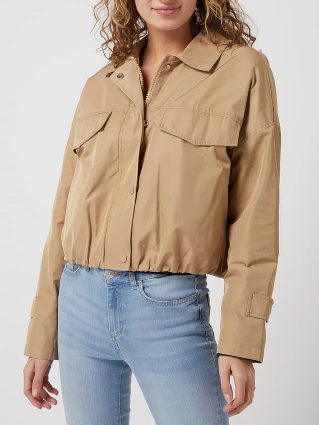 Marc O'Polo Blouson Mit Druckknöpfen - Schlamm 4 Marc O'Polo Blouson Mit Druckknöpfen - Schlamm – Bild 4