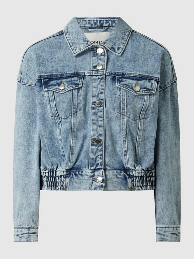 Only Jeansjacke Im Washed-Out-Look Modell 'Frida' - Hellblau 2 Only Jeansjacke Im Washed-Out-Look Modell 'Frida' - Hellblau – Bild 2