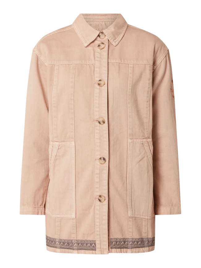 Cream Jeansjacke Mit Stickerei Modell 'Ofelia' - Hellrosa 2 Cream Jeansjacke Mit Stickerei Modell 'Ofelia' - Hellrosa – Bild 2