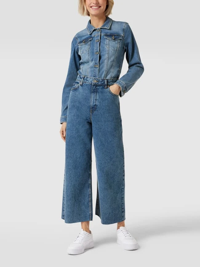 Buena Vista Jeansjacke Mit Pattentaschen - Blau 1 Buena Vista Jeansjacke Mit Pattentaschen - Blau