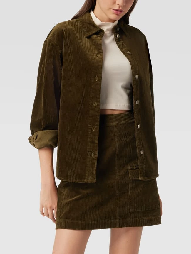 Marc O'Polo Denim Hemdjacke In Cord-Optik - Khaki 4 Marc O'Polo Denim Hemdjacke In Cord-Optik - Khaki – Bild 4