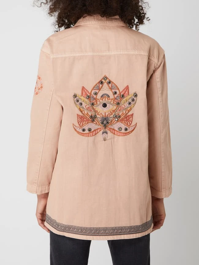 Cream Jeansjacke Mit Stickerei Modell 'Ofelia' - Hellrosa 5 Cream Jeansjacke Mit Stickerei Modell 'Ofelia' - Hellrosa – Bild 5
