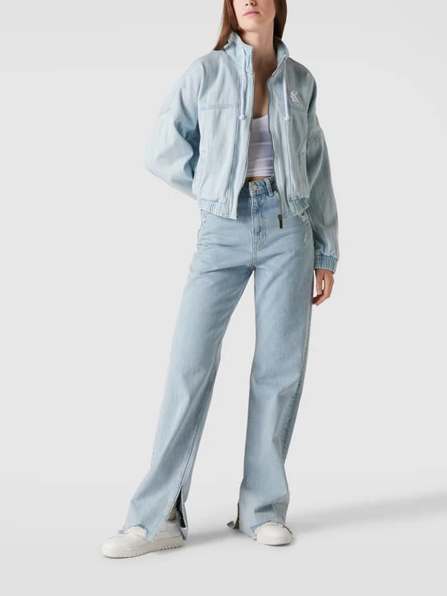 KARL KANI Jeansjacke Mit Brand-Stitching - Blau 1 KARL KANI Jeansjacke Mit Brand-Stitching - Blau