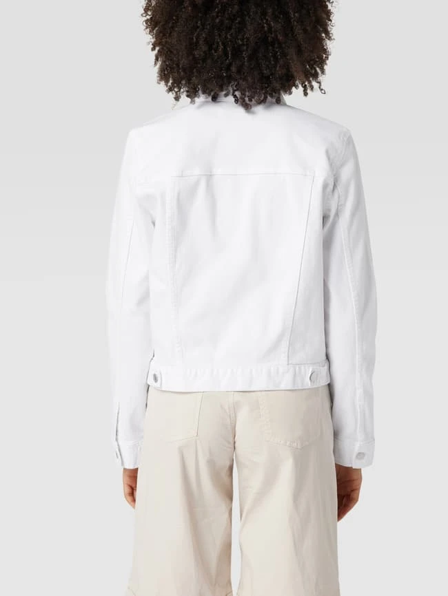 Mango Jeansjacke Mit Pattentaschen - Weiß 5 Mango Jeansjacke Mit Pattentaschen - Weiß – Bild 5