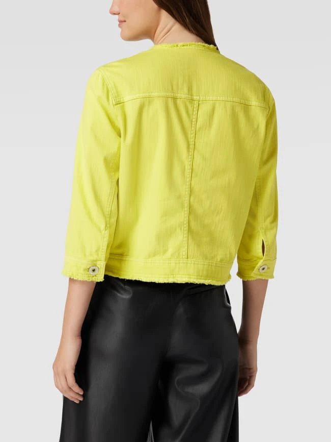 Betty Barclay Jeansjacke Mit Ausgefransten Abschlüssen Modell 'Mai' - Gelb 5 Betty Barclay Jeansjacke Mit Ausgefransten Abschlüssen Modell 'Mai' - Gelb – Bild 5