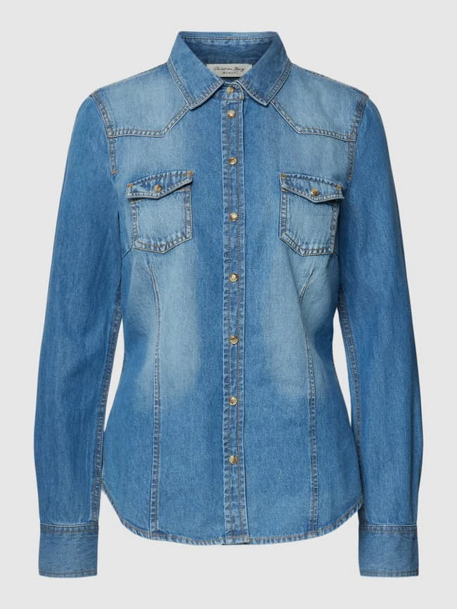 Christian Berg Woman Jeansjacke Mit Brusttaschen - Jeans 2 Christian Berg Woman Jeansjacke Mit Brusttaschen - Jeans – Bild 2